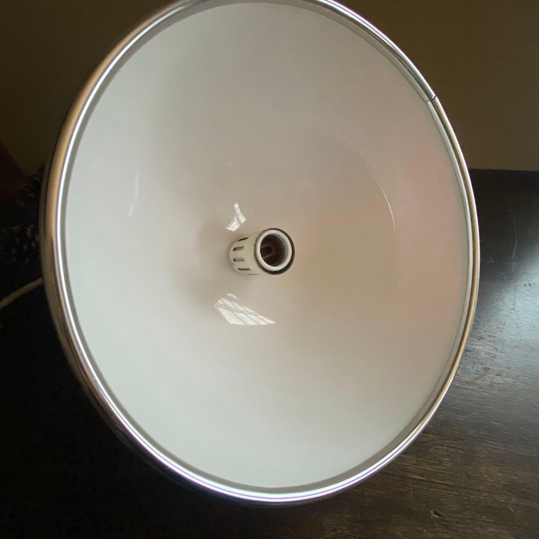 昭和レトロ　ペンダントライト　オレンジ　天井照明　スペースエイジ