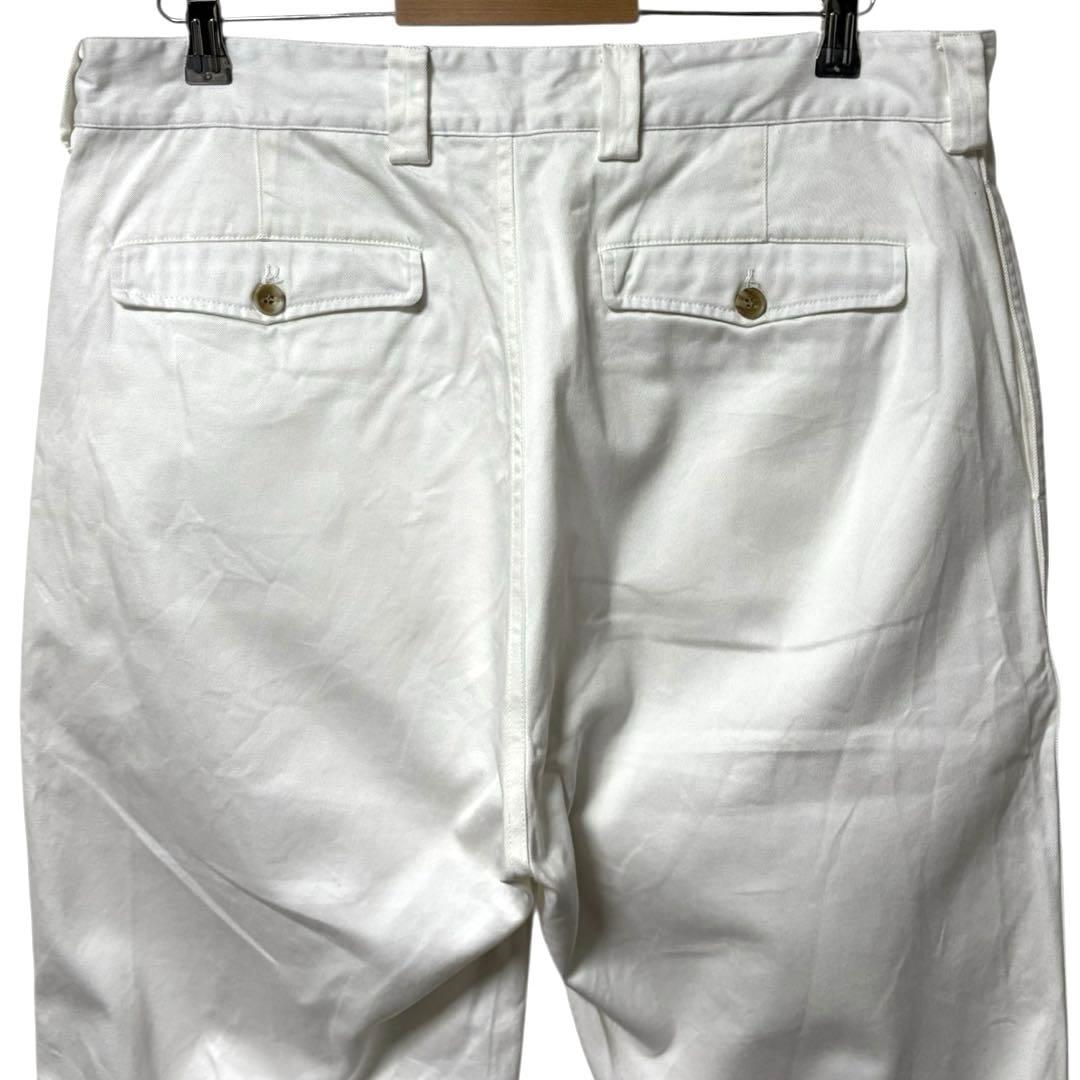 WAIPER.inc フランス軍ツータック チノトラウザー ミリタリースラックス