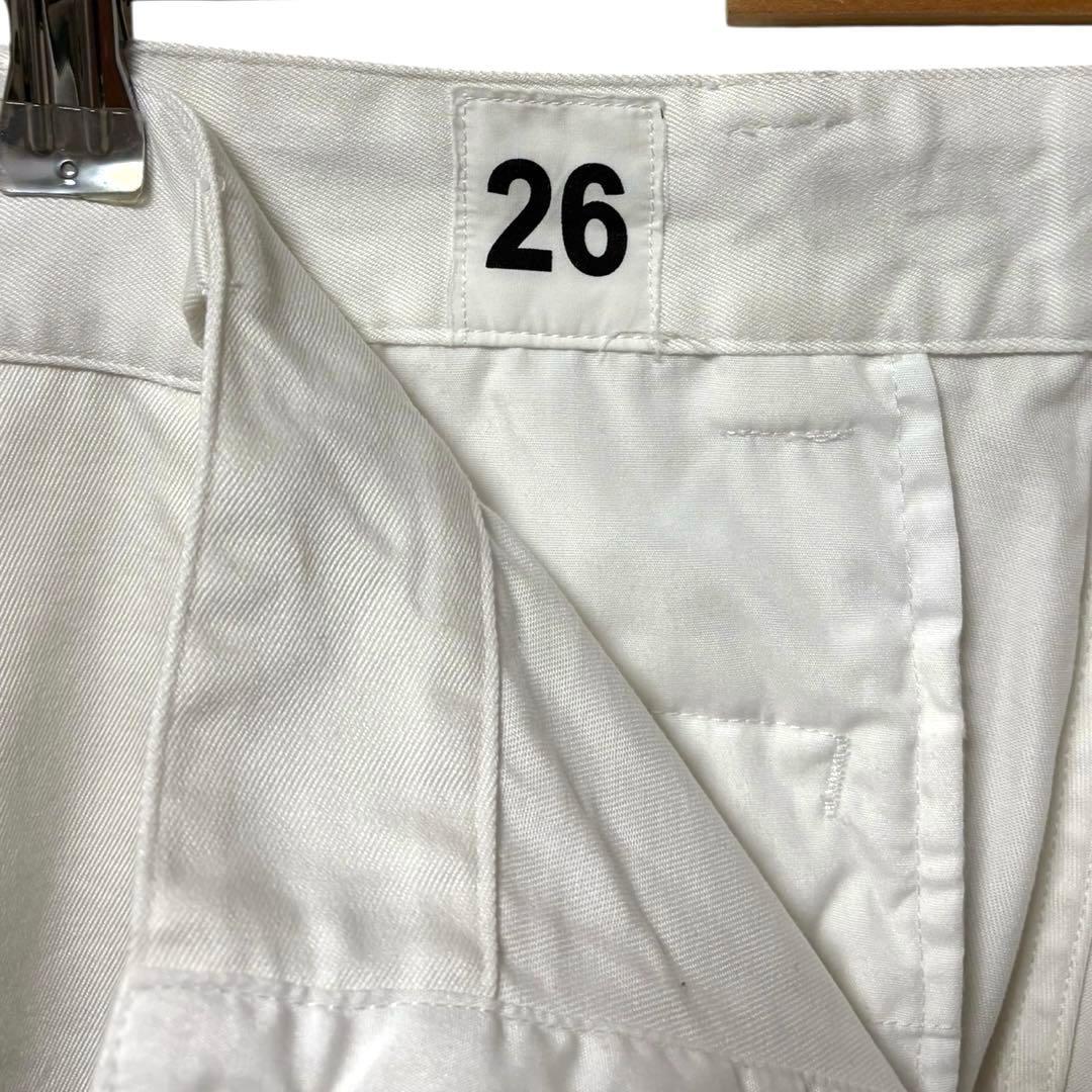 WAIPER.inc フランス軍ツータック チノトラウザー ミリタリースラックス