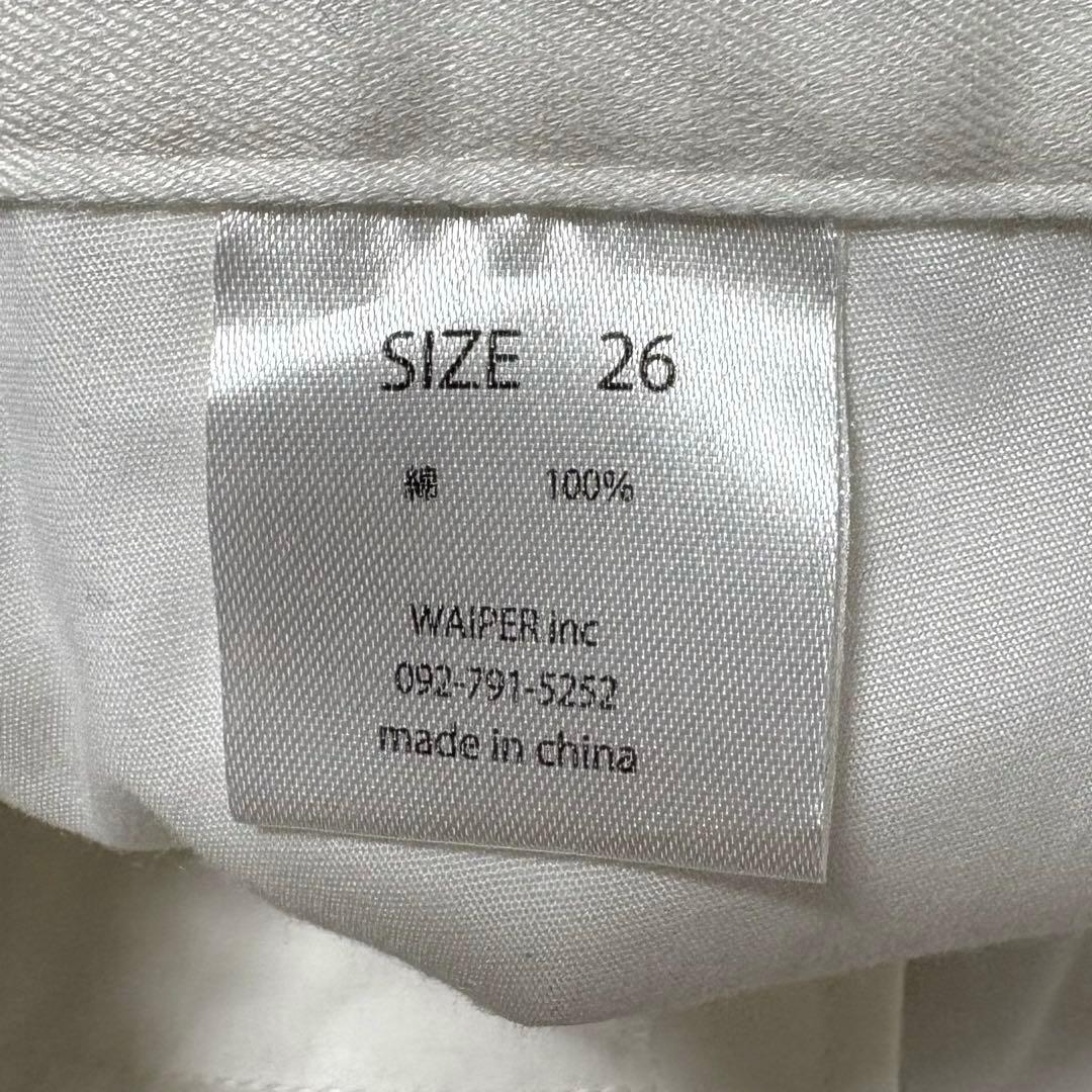 WAIPER.inc フランス軍ツータック チノトラウザー ミリタリースラックス