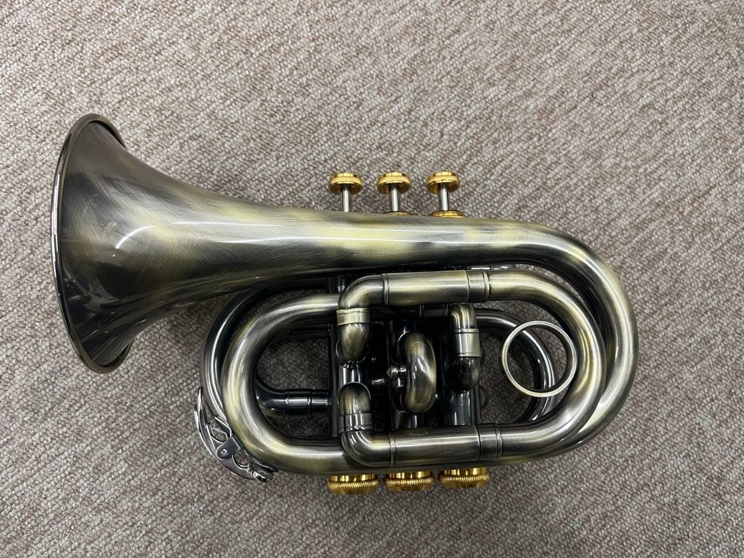 購入価格42000円。試奏のみ！ポケットトランペット