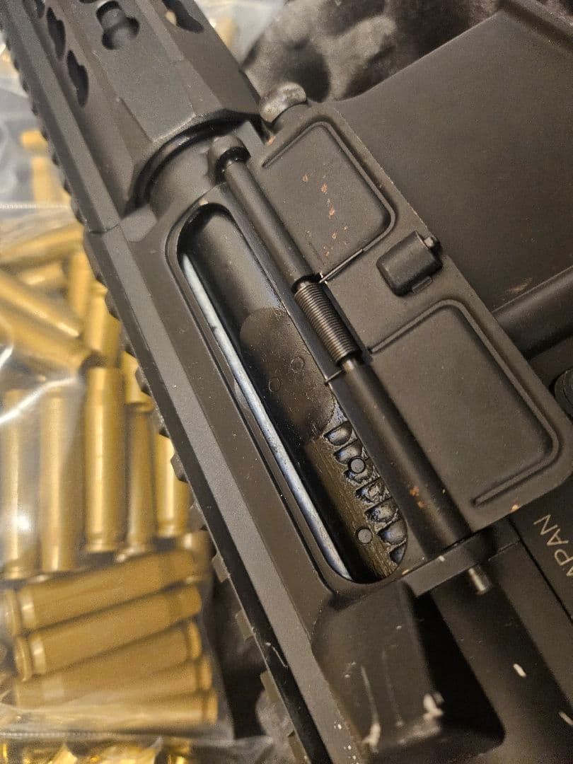 TOP M4カート式電動ガンセット ハードケース、カート付き ライブカート