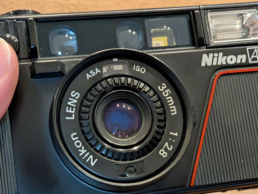 ニコン Kikon L35AD コンパクト フィルム カメラ ISO1000