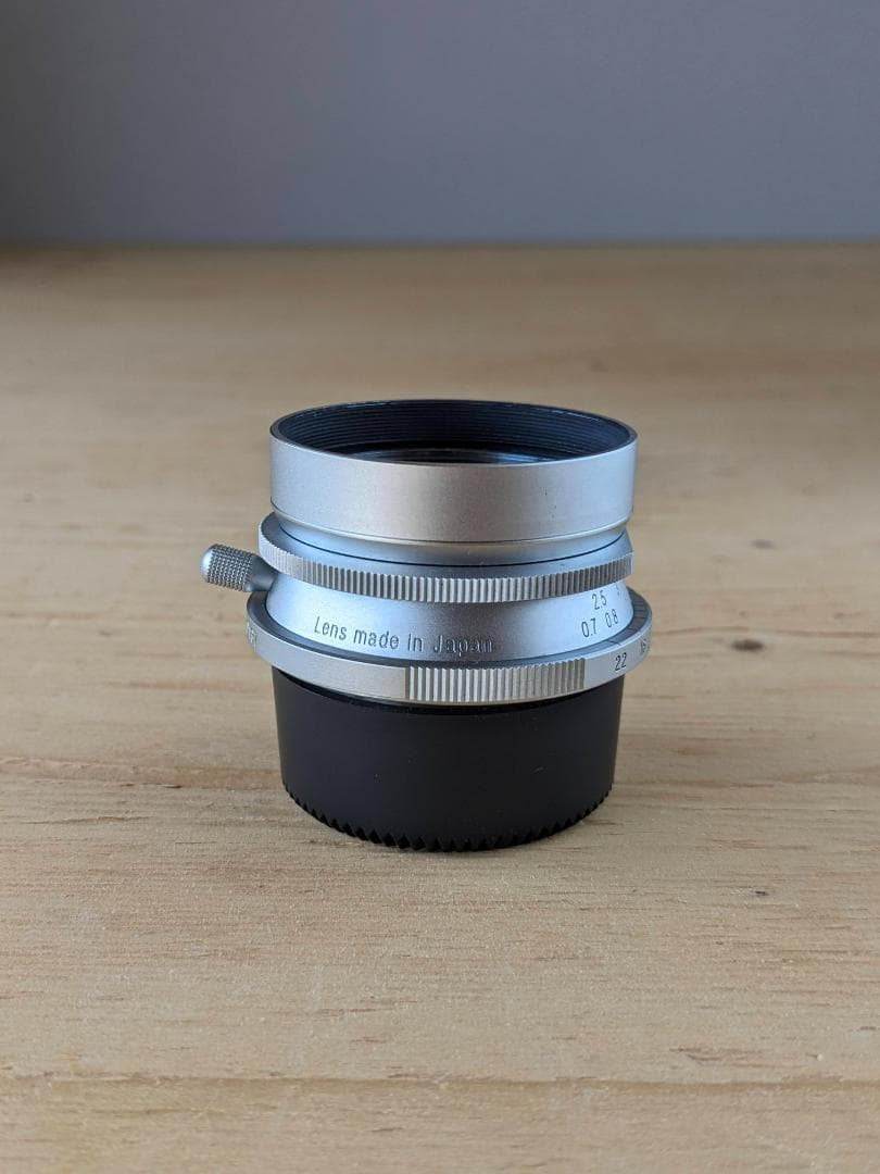 Voigtländer COLOR SKOPAR 28mmF3.5ファインダー付