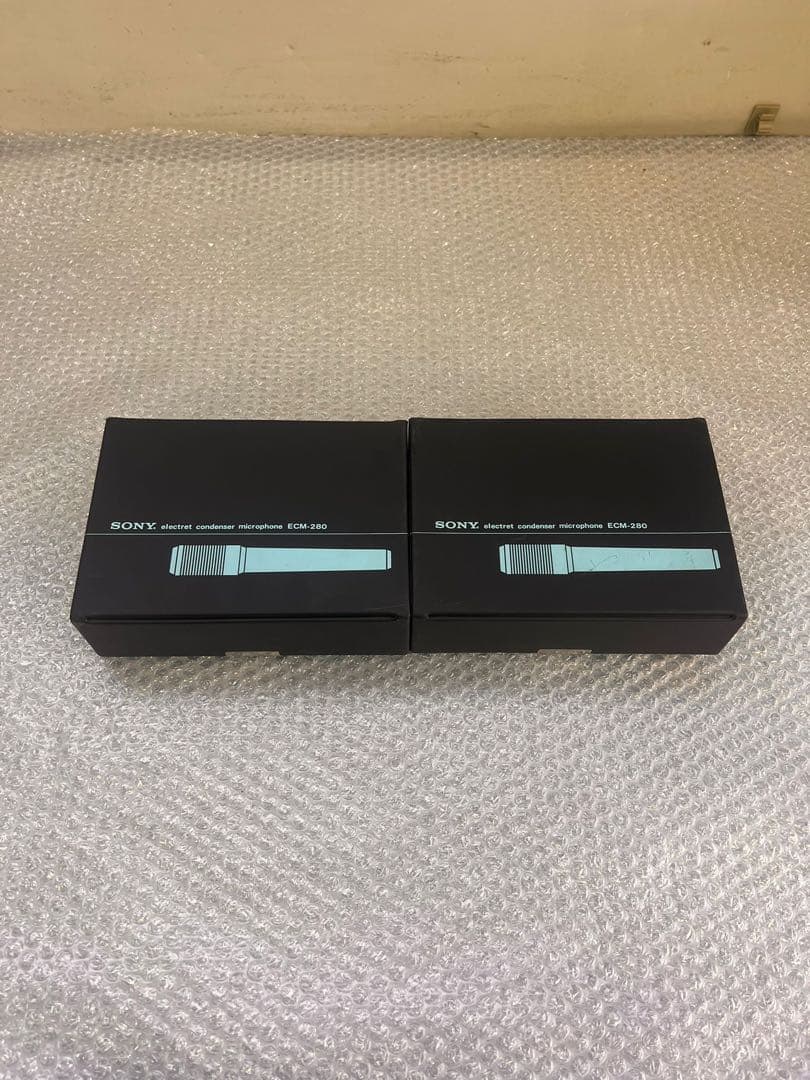 SONY ECM-280 コンデンサーマイク 2本セット 動作品