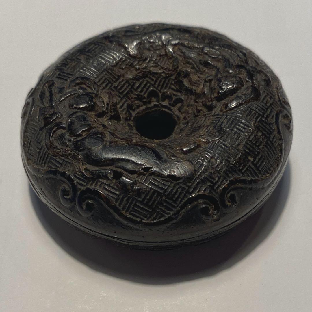 不詳！／[精密彫刻の下げ物・29g]／印籠／煙草