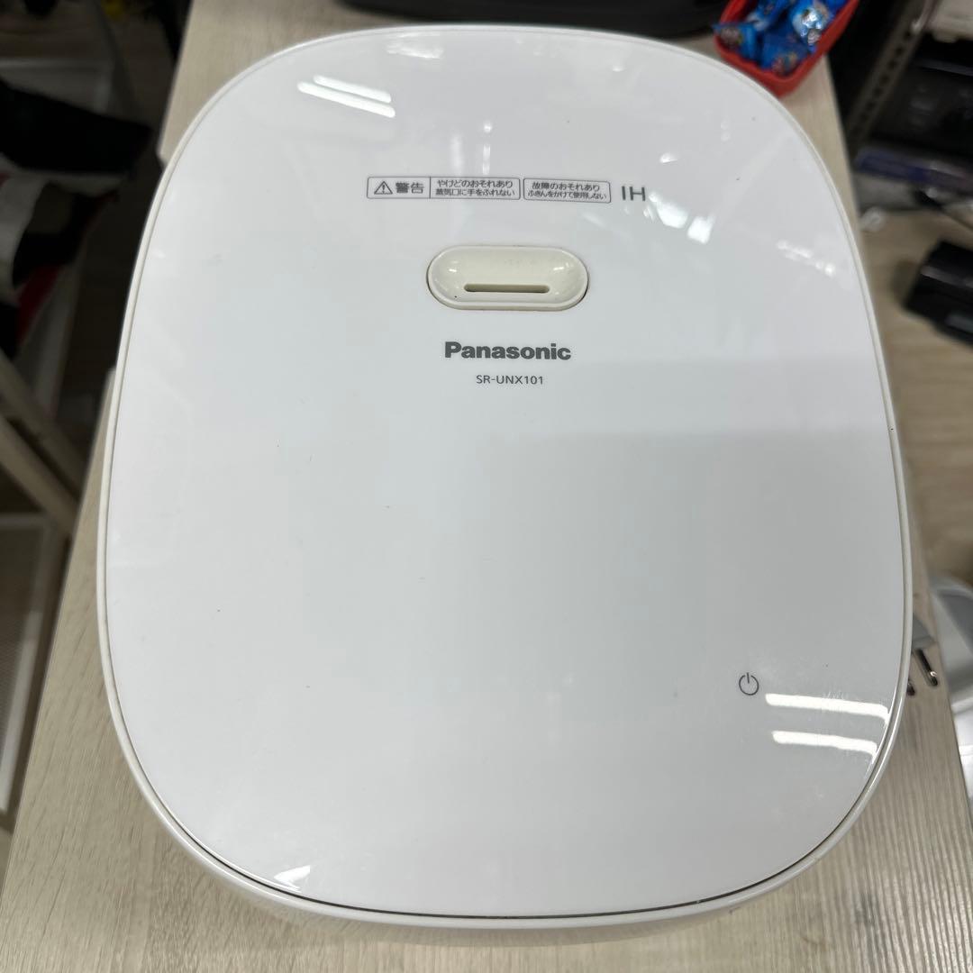 【Panasonic/IH炊飯器 SR-UNX101】白　家電　パナソニック