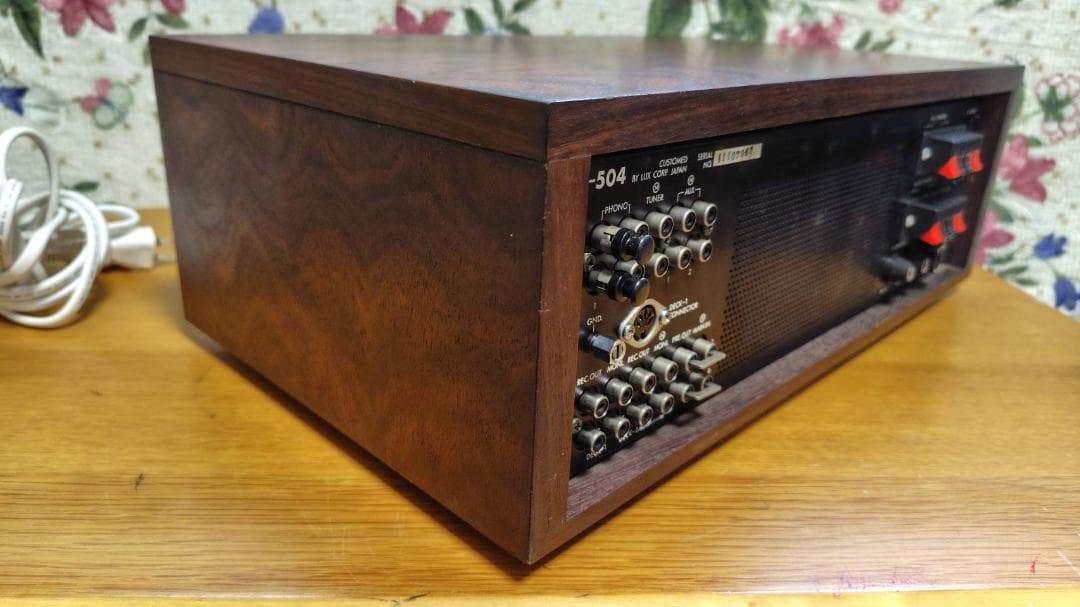 LUXMAN L-504 プリメインアンプ ステレオ インテグレーテッド アンプ