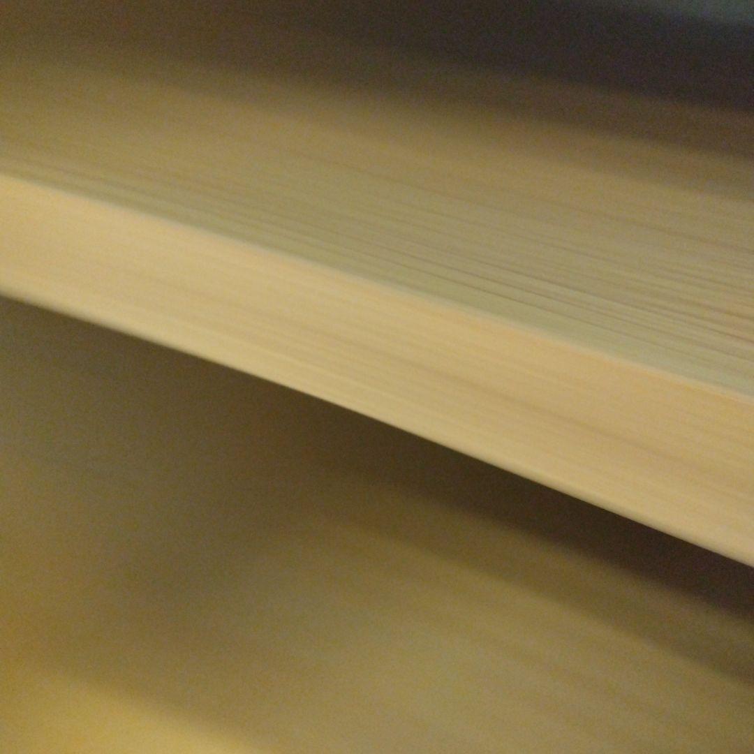 本日セール　無印良品 脚付き　ガラス扉　テレビ台 ナチュラル　 オーク材