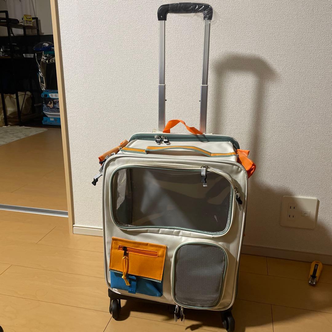 キャスター付き猫バッグ