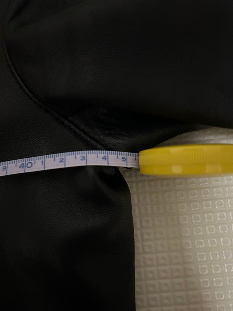 ÉDIFICE ブラックレザーライダースジャケット L