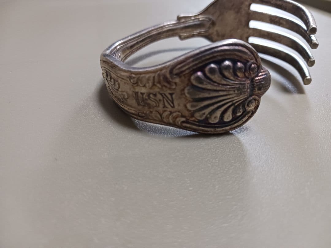 ヴィンテージフォークバングル