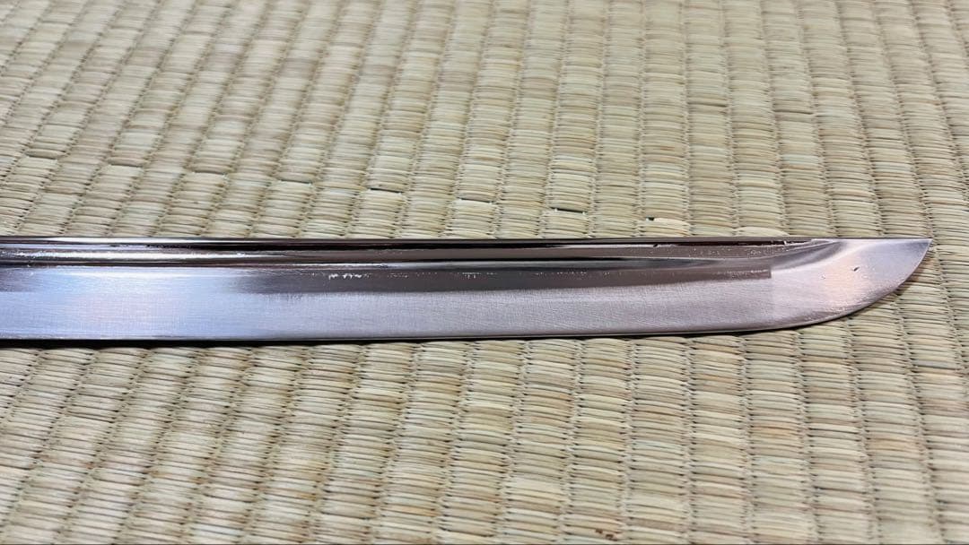 模造刀 国光刃文写し 豪壮 樋入り刀身 西郷隆盛 愛刀 薩摩拵 251014-2