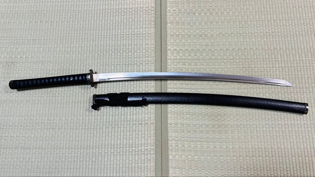 模造刀 国光刃文写し 豪壮 樋入り刀身 西郷隆盛 愛刀 薩摩拵 251014-2