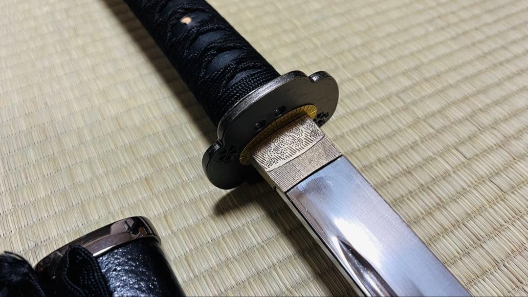 模造刀 国光刃文写し 豪壮 樋入り刀身 西郷隆盛 愛刀 薩摩拵 251014-2