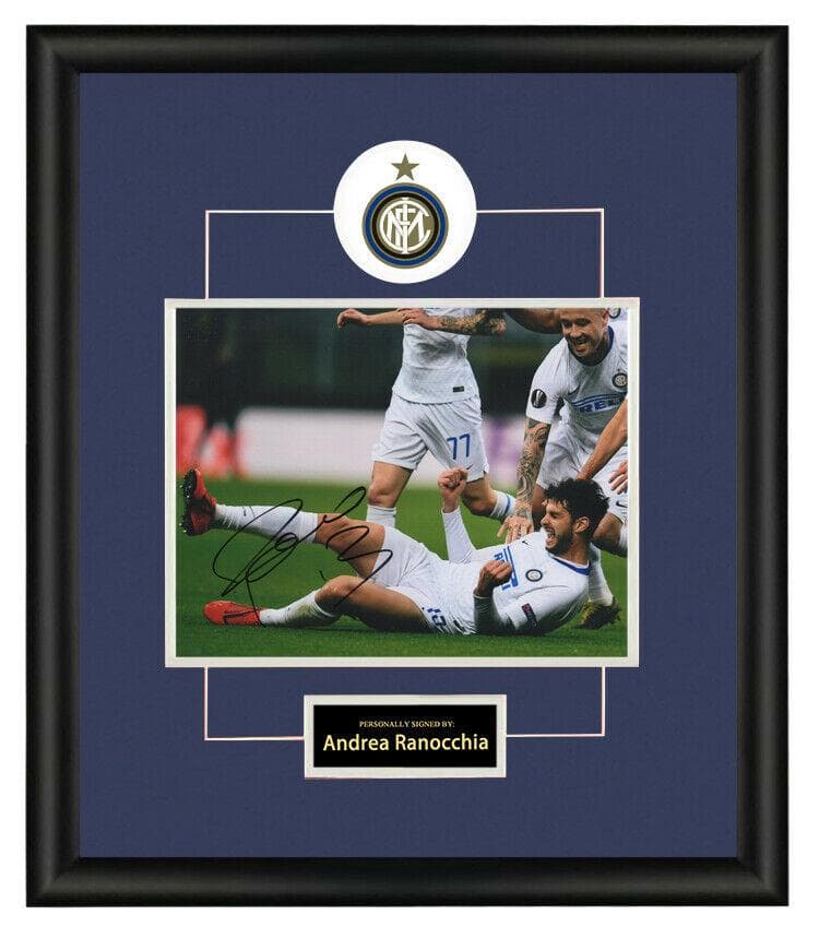 直筆サイン入り写真 アンドレア・ラノッキア インテルナツィオナーレ・ミラノ