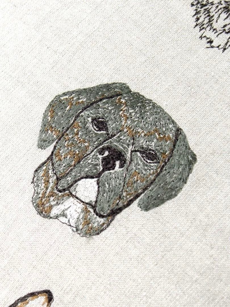 新品／Coral & Tusk クッションカバー Dogs 犬 コーラル&タスク