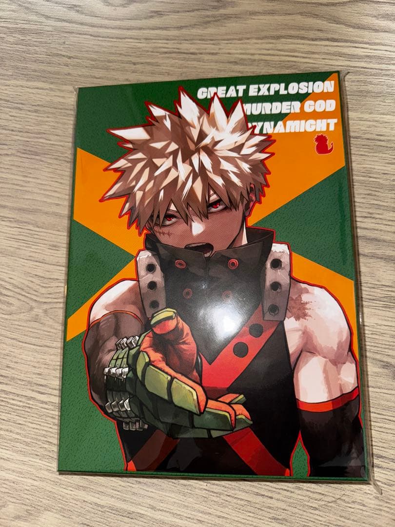 ヒロアカ　原画展　ヒロアカ展　カツキメモリー　KATSUKI MEMORY　爆豪