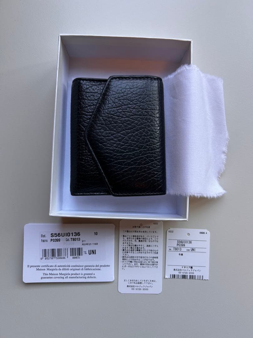 小物 Maison Margiela ZIP COMPACT TRI FOLD