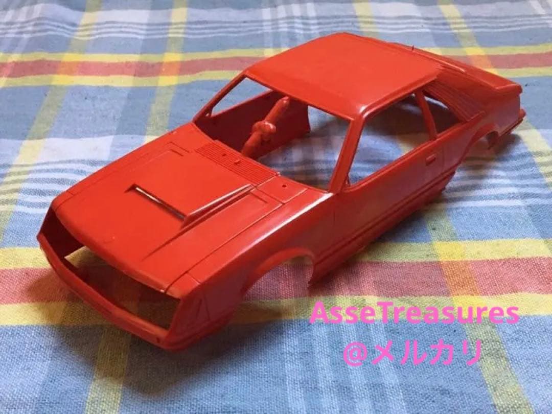 ヴィンテージ 当時モノ 旧バンダイ模型 1/20 フォード・マスタング・コブラ