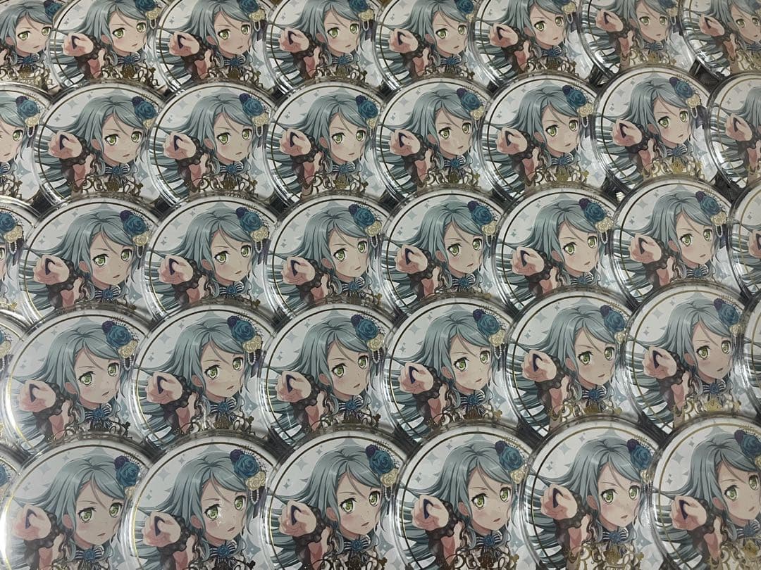 バンドリ ガルパ 氷川紗夜 4.5 缶バッジ ×38