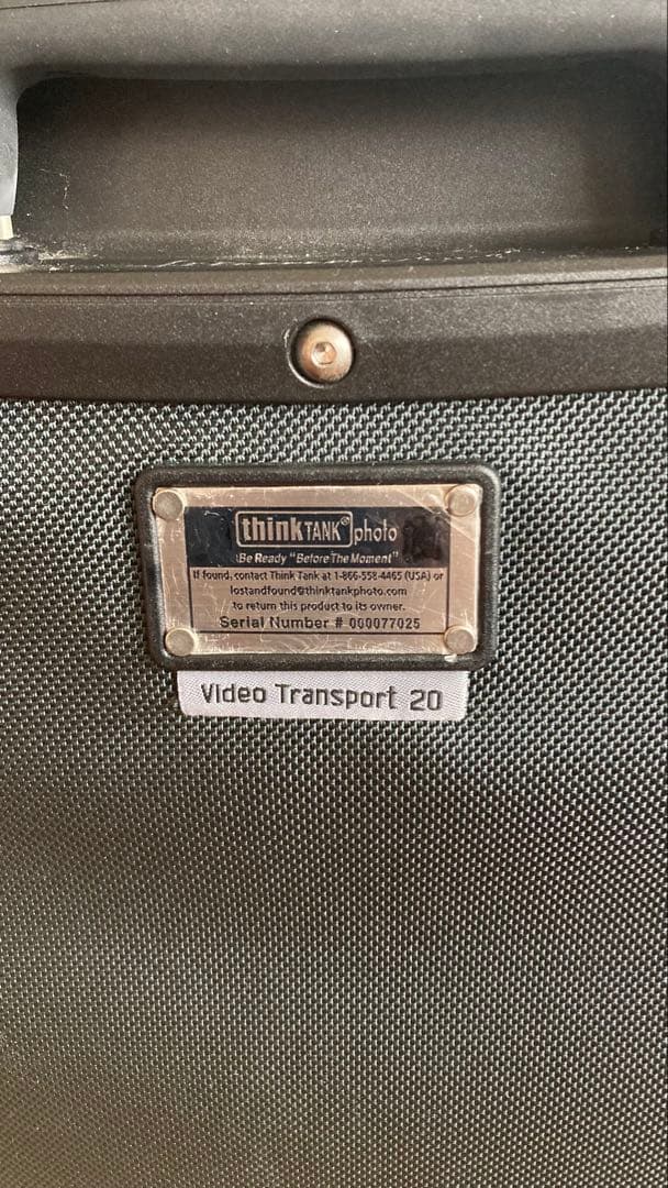 送料込み　think TANK photo　Video Transport 20