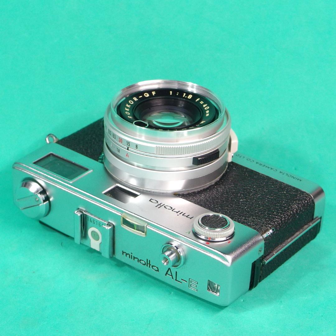 【美品】ミノルタＡＬ-Ｅロッコール４０／１.８シャッタ優先・マニュアル機　試写済