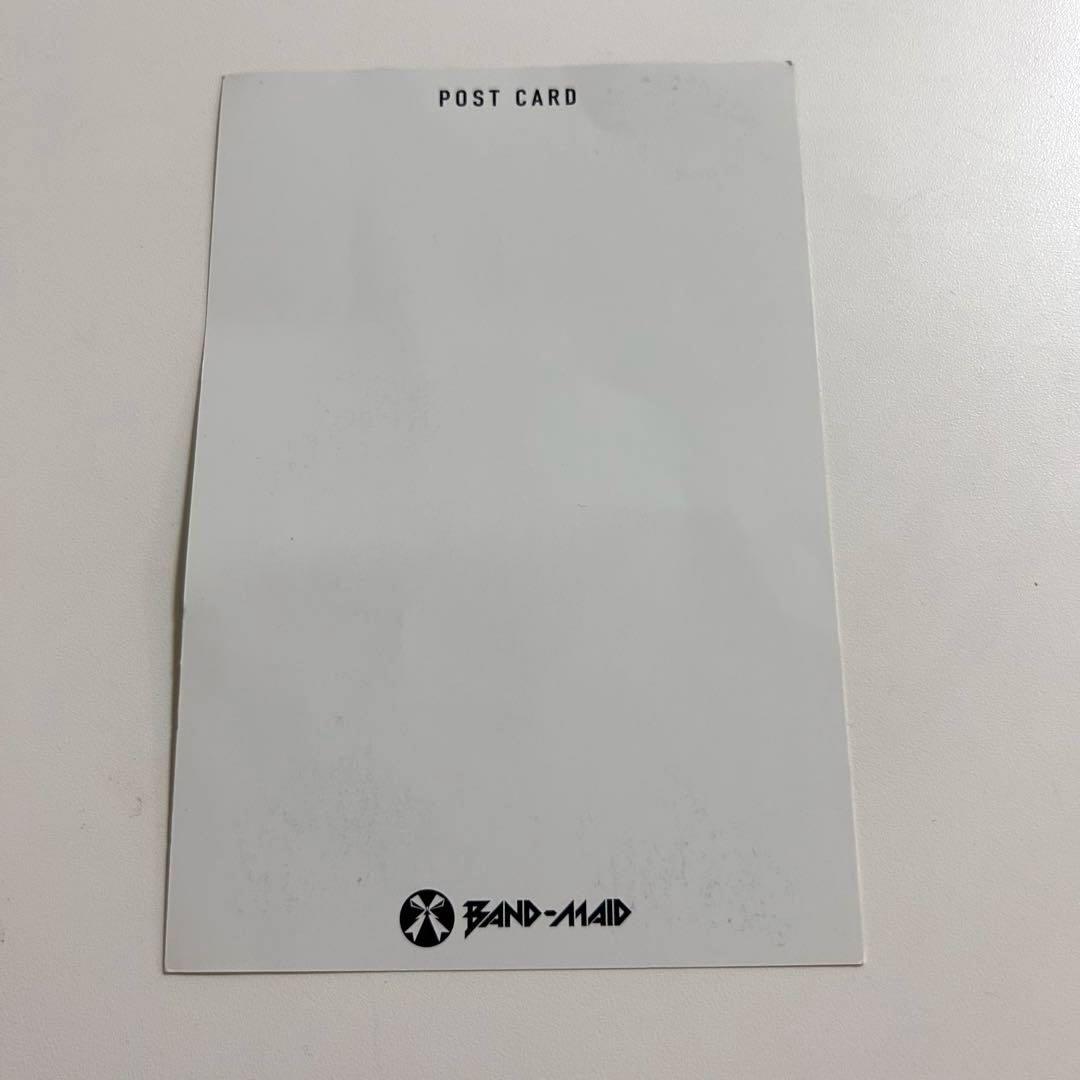 【BAND-MAID】　バンドメイド　くじ　サイン入り　ポストカード　イラスト