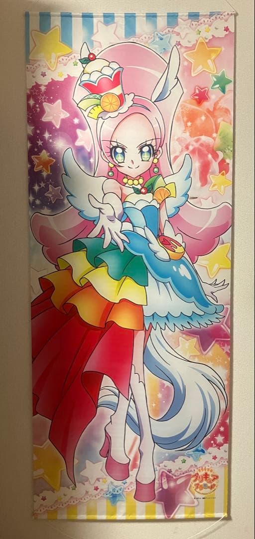 キュアパルフェ　キラキラ☆プリキュアアラモード　等身大タペストリー