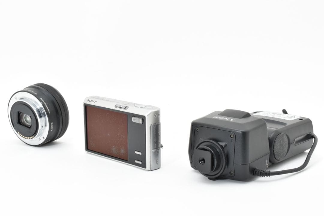 SONY DSC-T50 HVL-F1000 E PZ 16-50mm カメラ