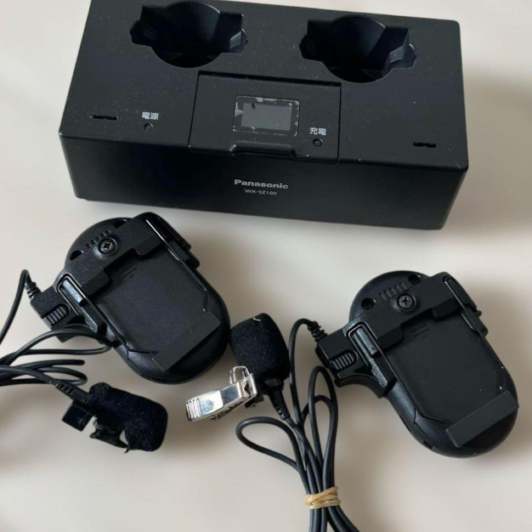 【超特価品】Panasonic ワイヤレスマイク WX-ST100/300