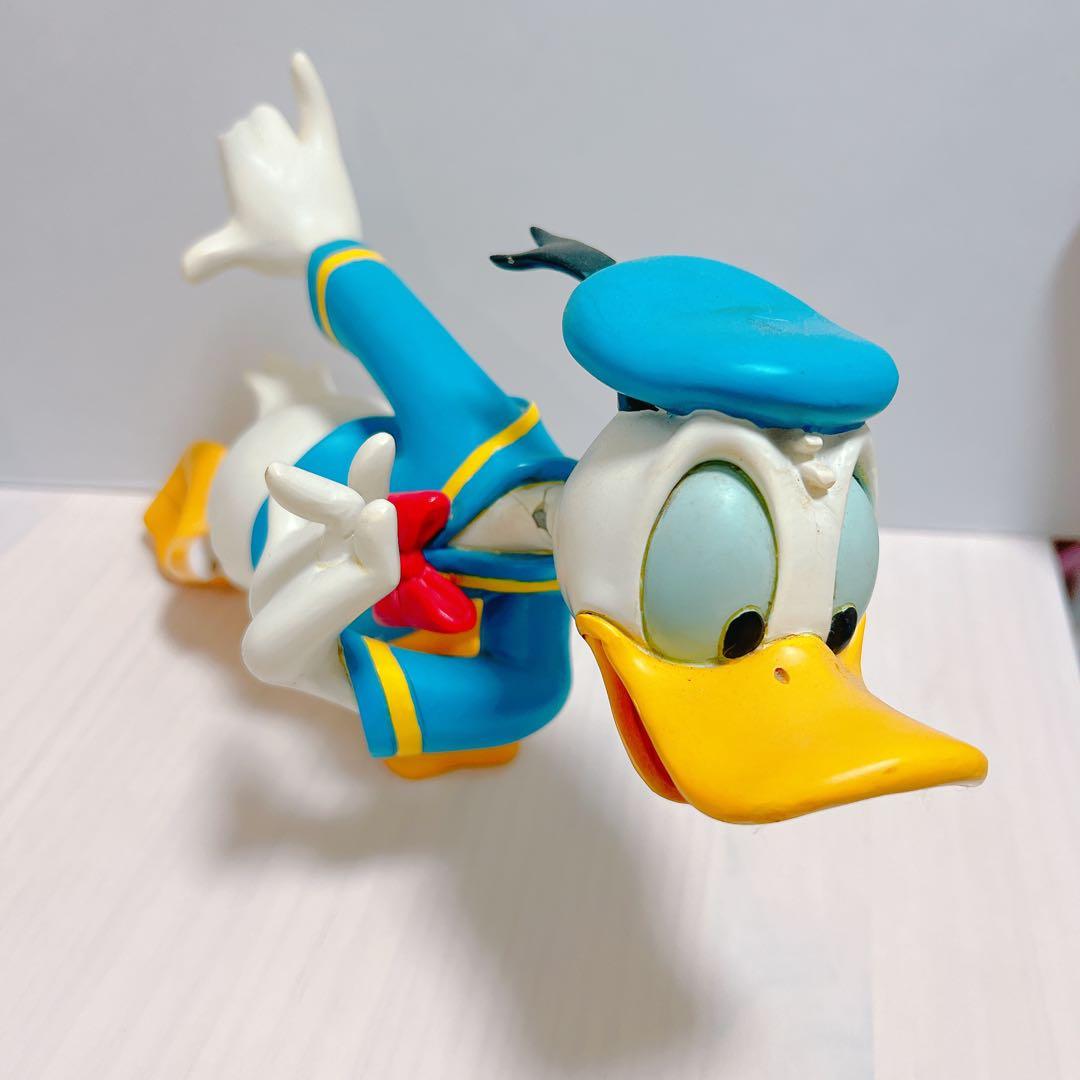 ディズニーストア　ヴィンテージ　フィギュア　ドナルド　レトロ　置物