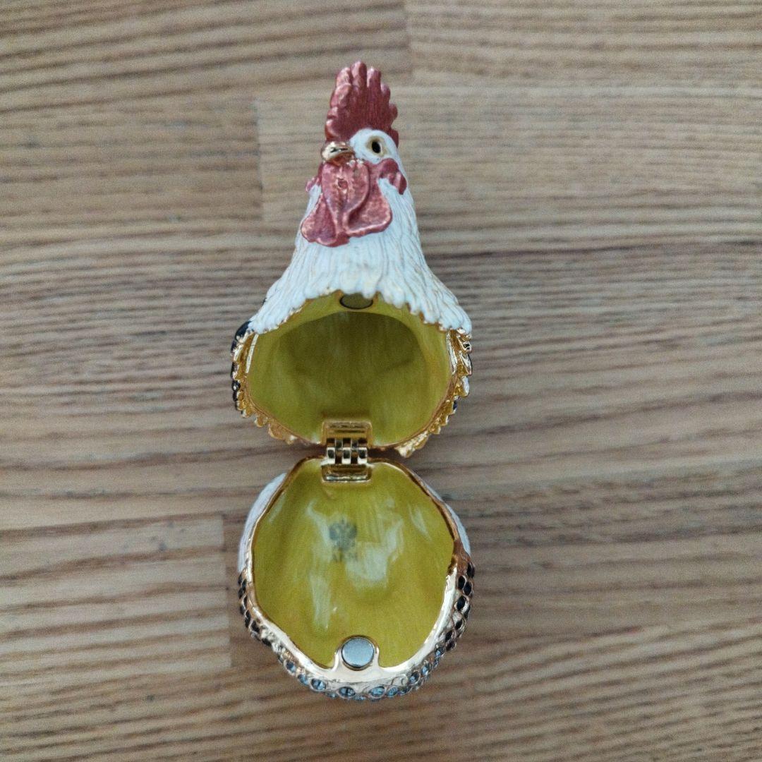 ニワトリ型小物入れ