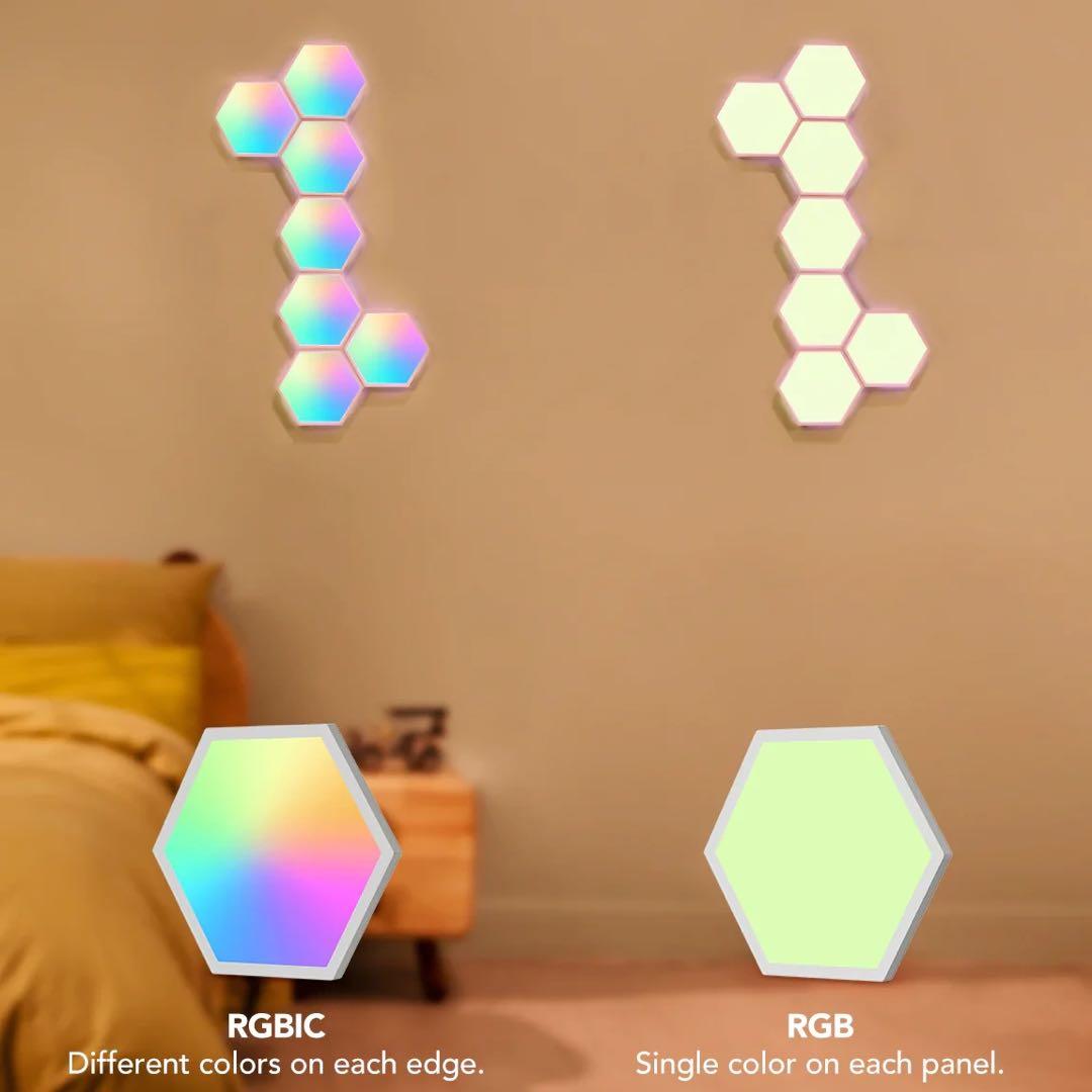 【新品】Govee LEDパネルライト ヘキサタイプ10枚入り