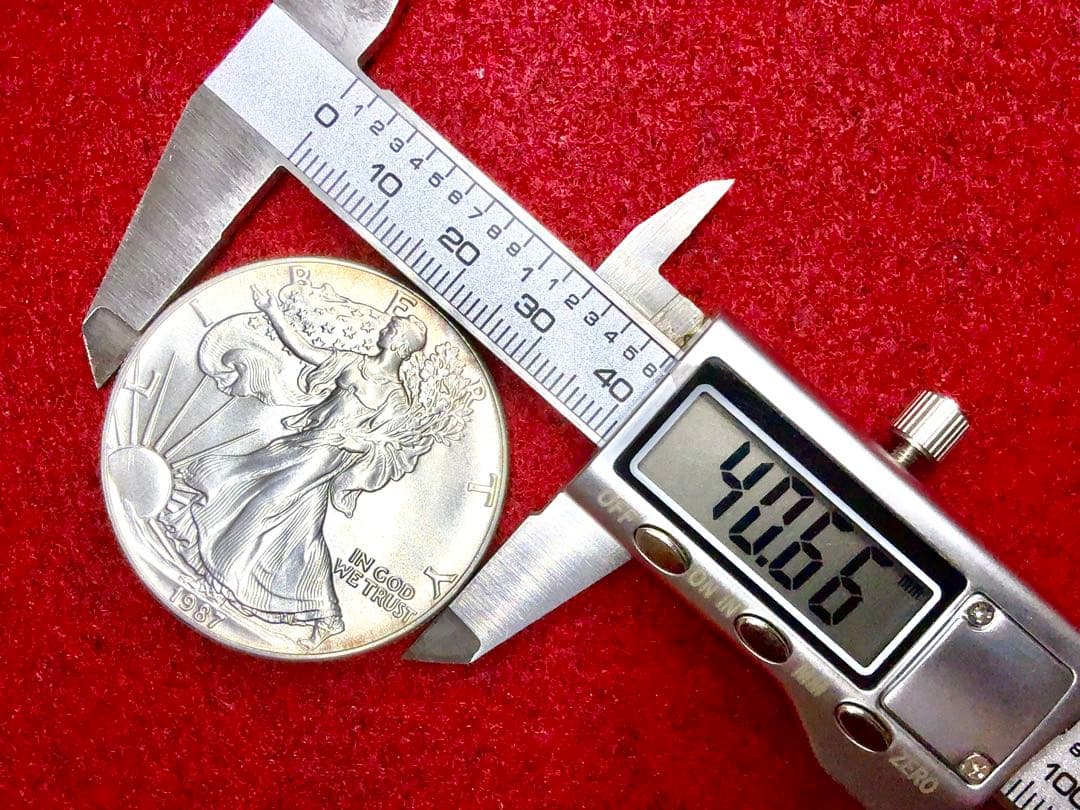 え*ん様 1987年 アメリカ シルバーイーグル 1$ 1oz 銀貨