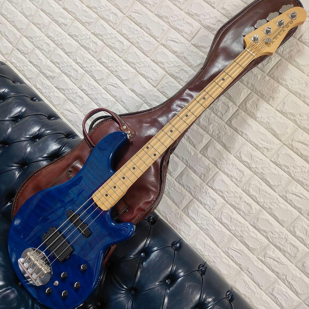 ベース LAKLAND SK-4DX Blue Translucent