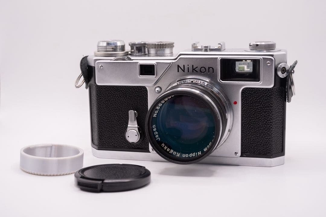 美品 Nikon S3 + 50mm f1.4 セット レザーケース付 清掃済み