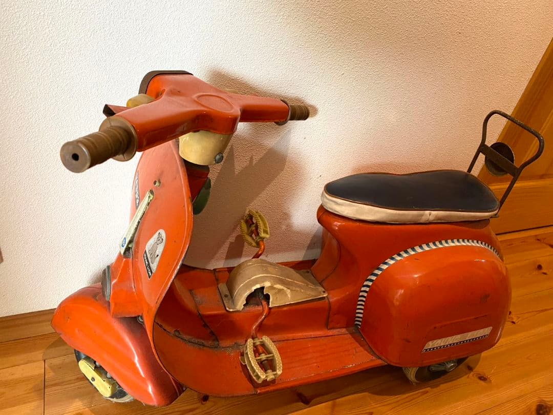 ブリキおもちゃ/Vespa 子供用スクーター