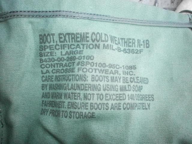 た*ン様 U,S 米軍 空軍　 N-1B 　マクラックブーツ 　L　ビンテージ1