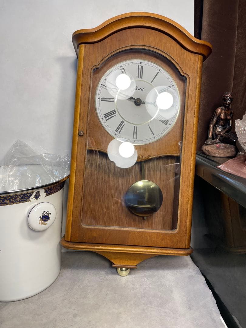 【Haid Germany】振り子掛け時計 ドイツ製ムーブメント　クラシック