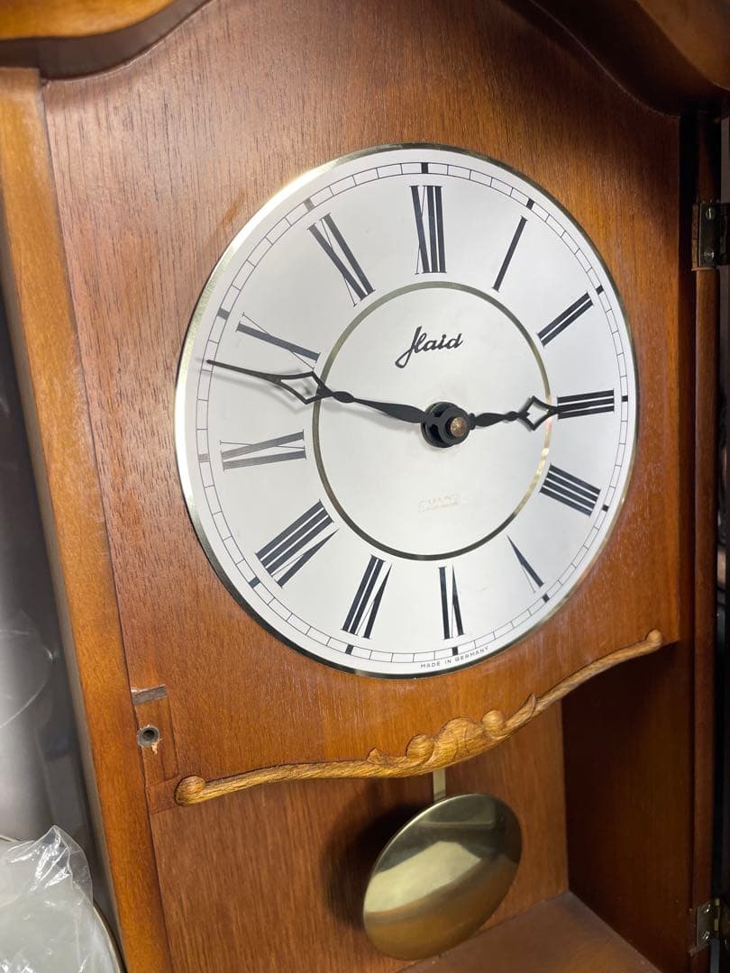 【Haid Germany】振り子掛け時計 ドイツ製ムーブメント　クラシック