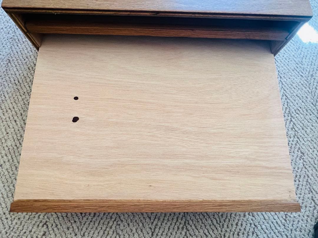 木製アンティーク　スライド棚　乾燥ラック