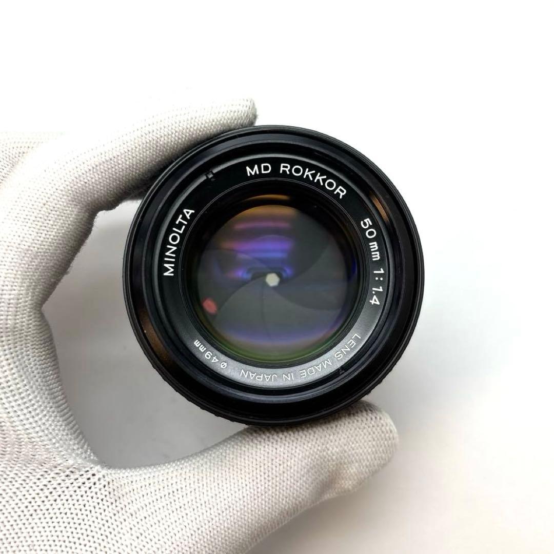 【美品】MINOLTA MD ROKKOR 50mm f1.4