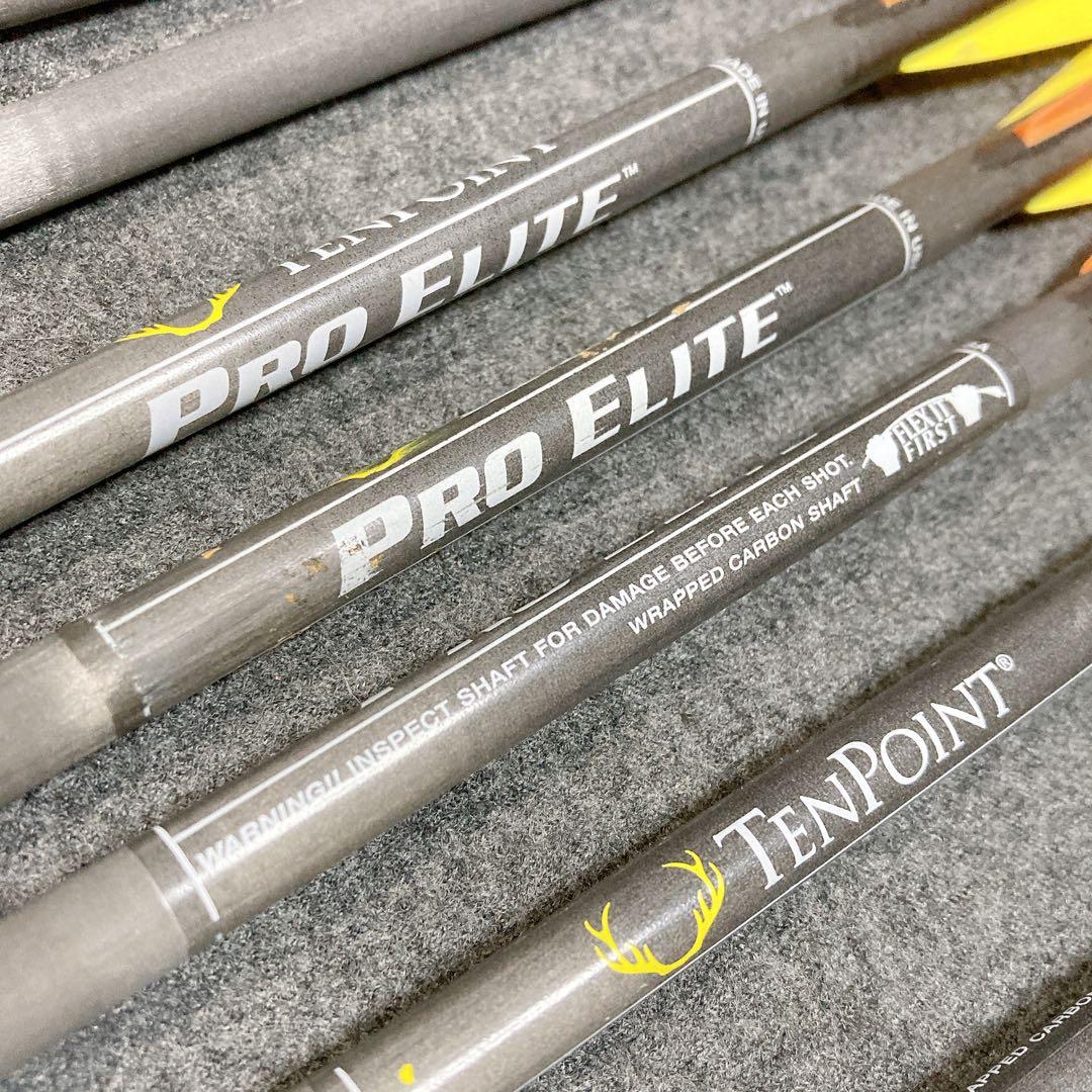 TENPOINT PRO ELITE カーボン矢 ＆ アルミ矢 まとめ売り