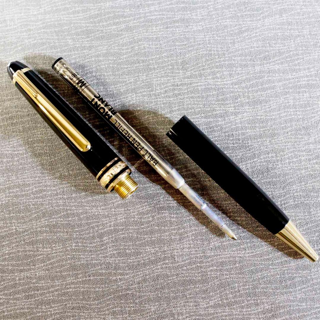 【美品 送料込み】モンブラン ボールペン １６４ ゴールド
