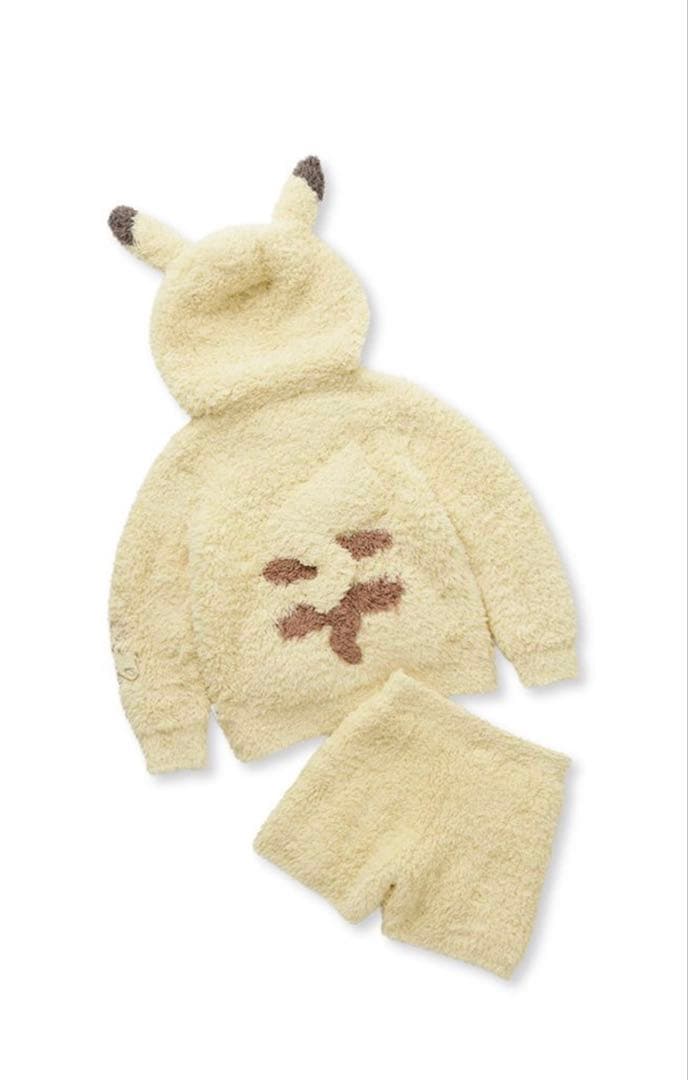 gelato pique 【キッズ】ピカチュウパーカ&ショートパンツセット