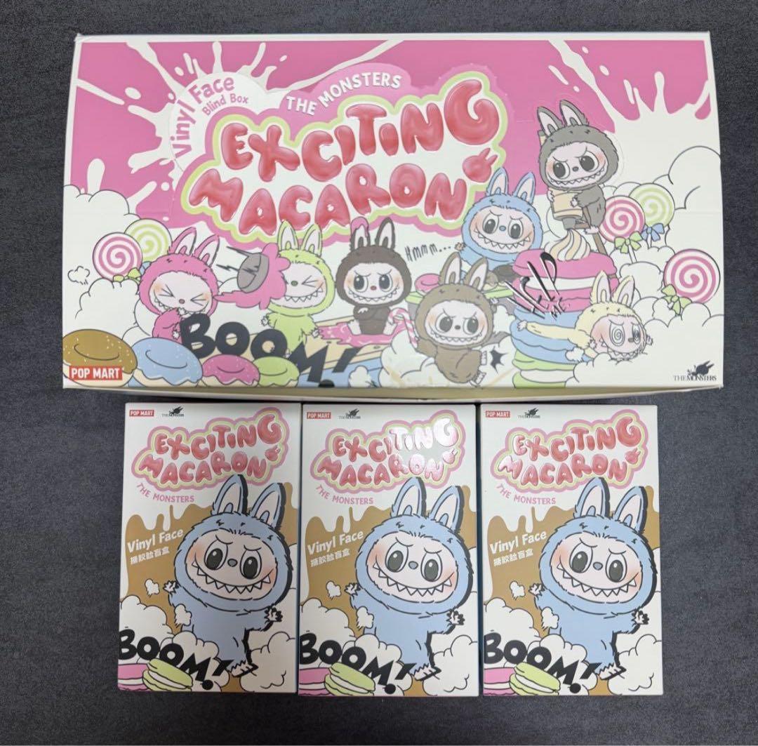 r*i様 POP MART Exciting Macaron フィギュア 3個セ