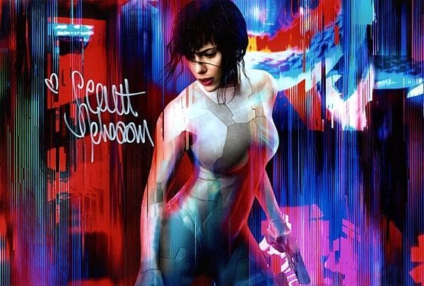 ハリウッド　女優　証明書付　スカーレット・ヨハンソン  直筆サイン 入りフォト