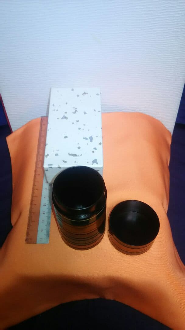 煙草盆用、巻き煙草入り、木製、4番