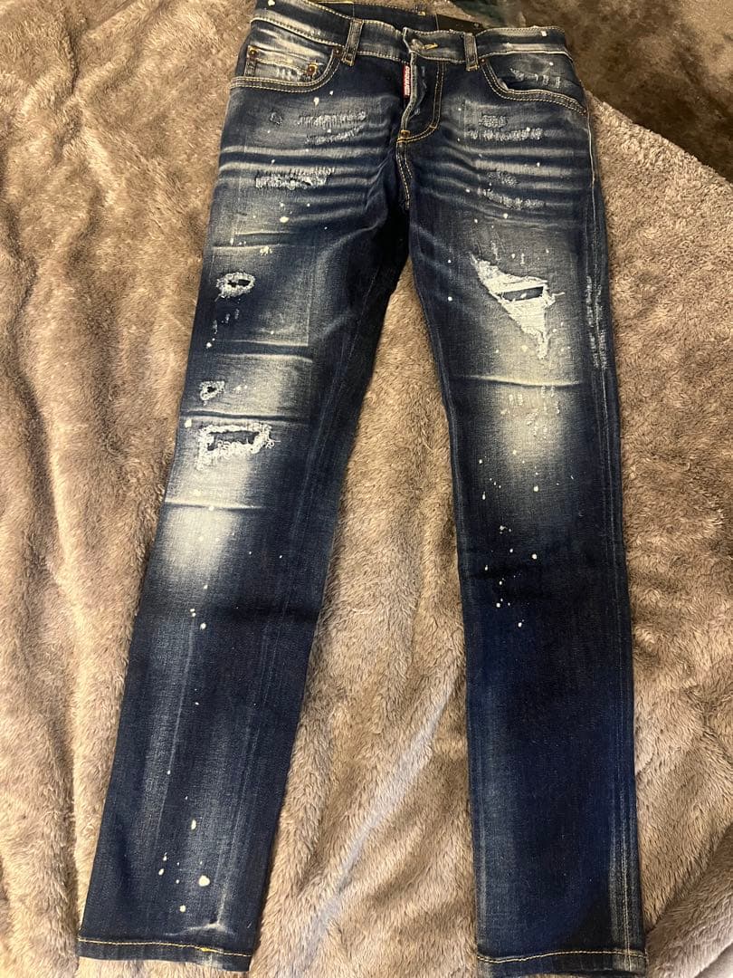 ディースクエアード　ペイントデニム　12Y